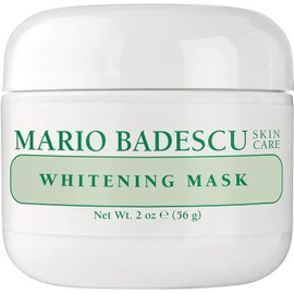Mario Badescu Mascarilla blanqueadora de ácido kójico - Mascarilla facial iluminadora para iluminar, hidratar y decolorar - Con aceite de semilla de uva, cera de abejas y vitamina E para una piel más suave y radiante, 56 gr