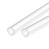 MECCANIXITY Acrylic Pipe Clear Rigid Round Tube 14mm(9/16") ID 18mm(0.7")