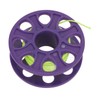 18M Diving Finger Reel Plastic Fluorescent Green Wire Scuba Dive