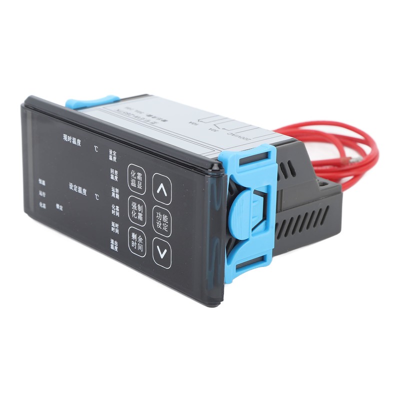 Touch Smart Thermostat Dual Display Digital Refrigeration Defrost Temperature Controller