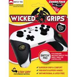 Wicked-Grips™ High Performance Controller + Thumb Grips Combo for Switch Pro