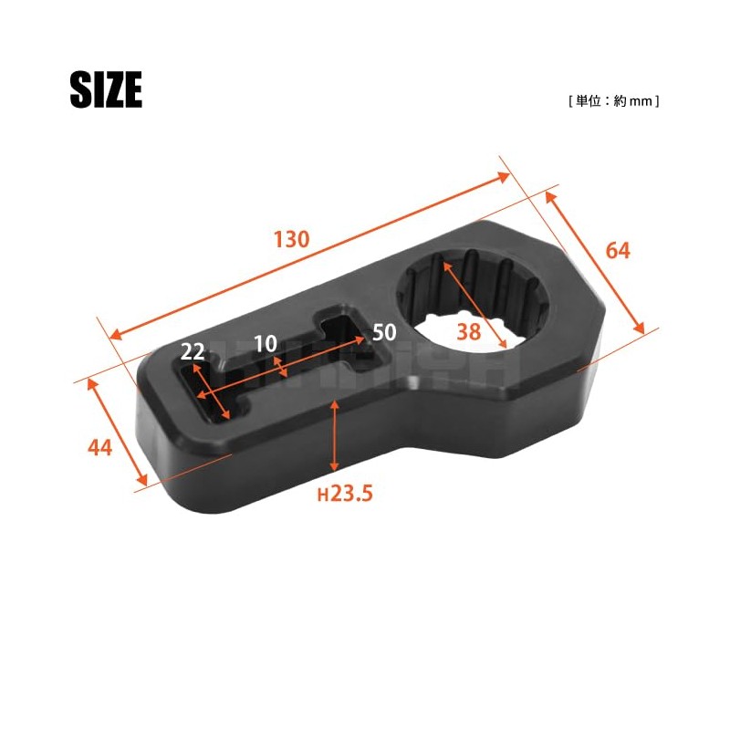 KIKAIYA HL-HB Steering Wheel Keeper Hijack Steering Wheel Holder Farm