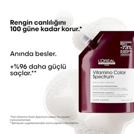 L'Oréal Professionnel Vitamino Color Spectrum Shampoo Refill | Shampoo de cuidado avanzado | Conserva la vitalidad del color como el primer dia hasta por 100 días 500ml