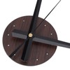 Frameless Wall Clock Deer Head 3D Effect Self Adhesive DIY