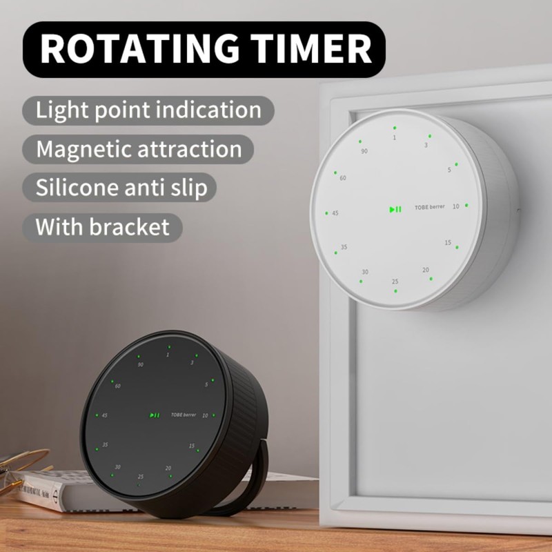 Digital Kitchen Timers, Visual Timers, Light Point Display Timer Magnetic