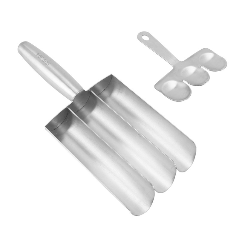 Stainless Steel Meatball Maker Multifunction Kitchen Triple Meatball Maker Meat