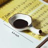 Multifunctional Inkwell Dish Porcelain Handmade Ink Well Inkstone with Brush