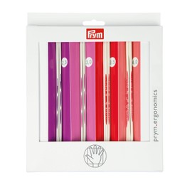 Prym Prym.ergonomics 194000 Knitting Needle Set, 2.5-4.0 mm, White, 2.5-4 mm