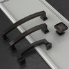 Amerdeco 10 Pack Oil Rubbed Bronze 4 Inch(102mm) Hole Centers