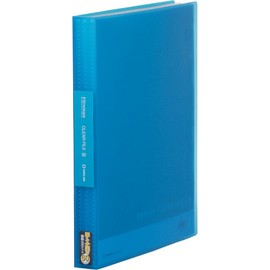 King Jim Clear File Simply A4 60 Pockets Blue 186-3TSP Ao