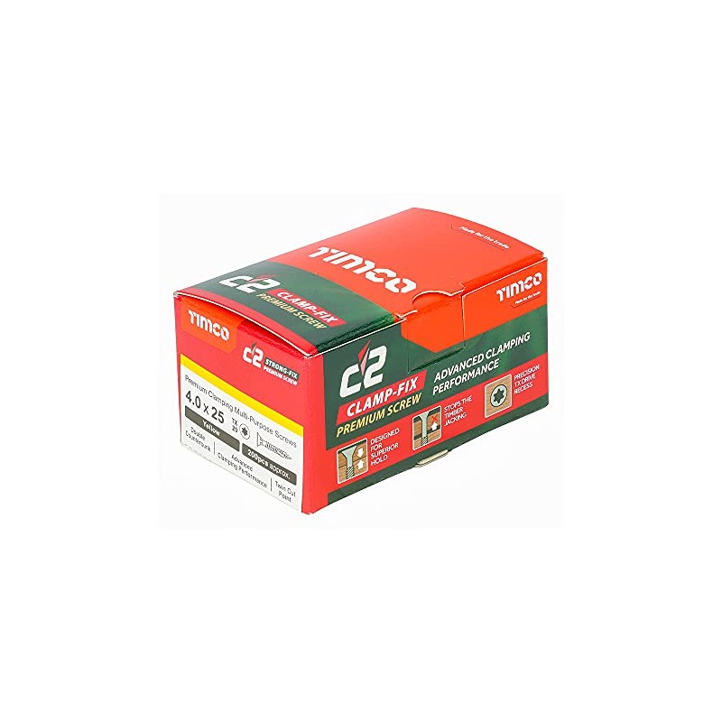 TIMCO C2 Clamp-Fix Multi-Purpose Premium Screws - TX - Double
