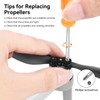 Bwine Drone 4 Pcs Original Propellers for F7MINI SE, RC
