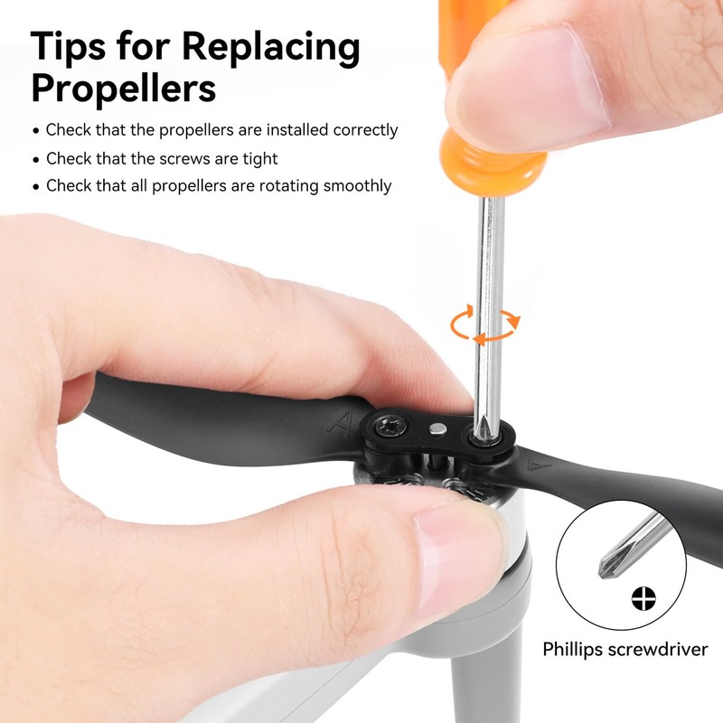 Bwine Drone 4 Pcs Original Propellers for F7MINI SE, RC
