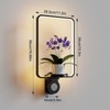 Starxing Wall Plant Holder with Light, 2 Pack Plant Wall