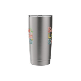 School Lunch Squad Cafeteria Worker First Day Of School Stainless Steel Insulated Tumbler
