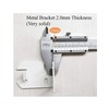 Priaora 38mm Roller Blind Spares with Metal Bracket & Bead