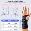 FREETOO Flexible Lightweight Wrist Splint for Carpal Tunnel, Breathable Hand