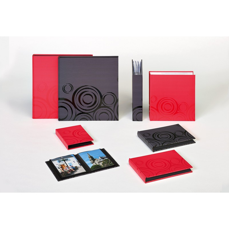 Walther Photo Album, red, 11.8 x 13 inch (30 x