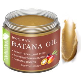 Batana Oil for Hair Growth,Batana Natural Hair Growth Oil,Batana Oil Organic,Raw Batana Oil,Hair Growth Oil,100% Batana Oil,Hair Growth Prouducts are Suitable for Men & Women 4.23OZ