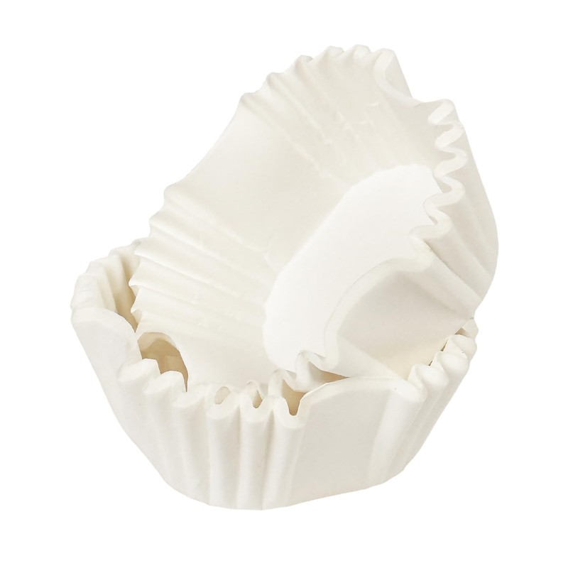 Gcardist Square 200-Count White Cupcake Liners Muffin Linner No Smell,