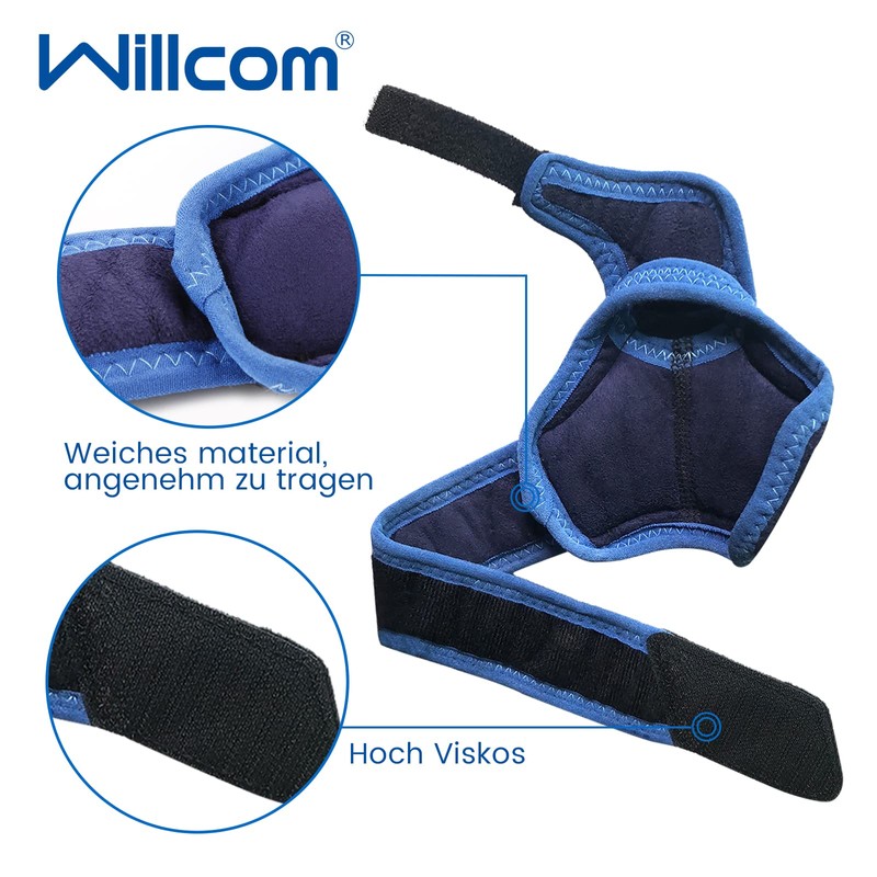 Willcom Thumb Brace, Reversible Thumb Bandage Right, Left Thumb Caddy