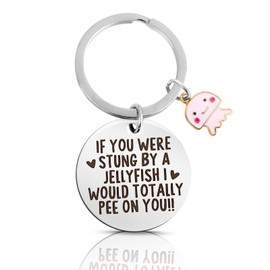 WLLHYF Friendship Gifts Keychain Best Friend Keychain True Friends Meaningful Coworker Away Leaving Farewell Gift For Women Female Teen Girls, Valentine's Day Gifts for Best Friend