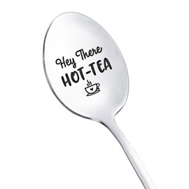 BFF Best Friends Spoon Gifts for Women Teen Girls Hey There Hot Tea Spoons for Best Friend Friendship Gifts for Women Bestie Coffee Tea Lover Gifts Spoons