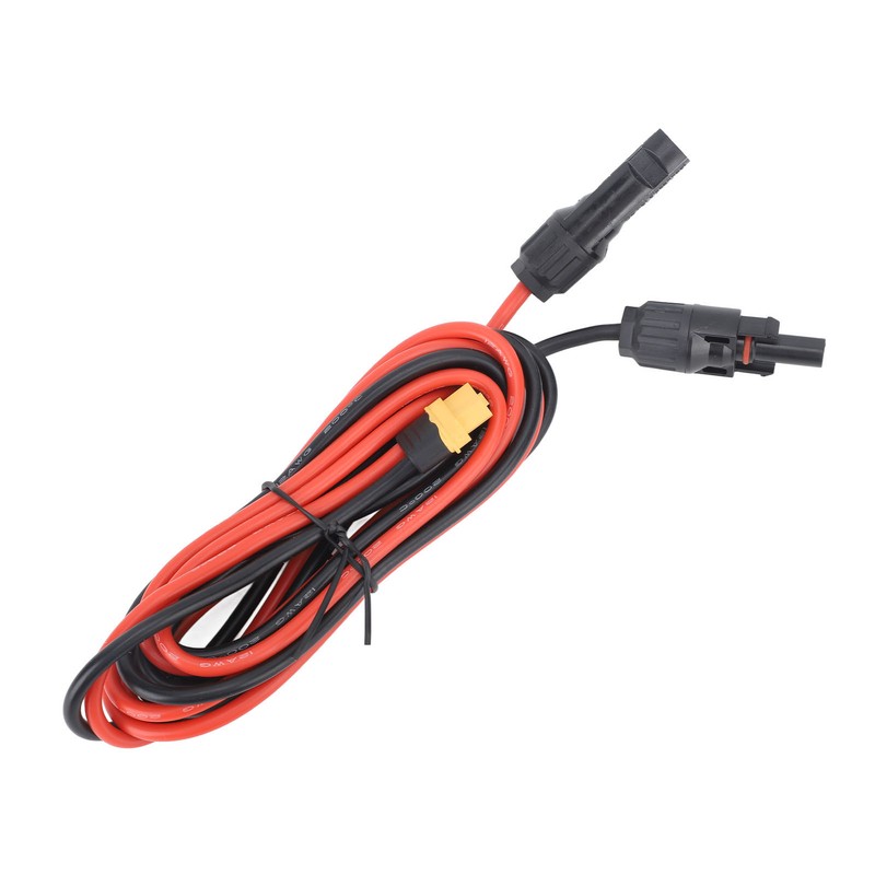 Solar Charge Cable Connector to XT60 Adapter for Panel Generator