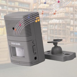 Wireless Infrared Motion Sensor Doorbell Chime Notification Bell 5ea