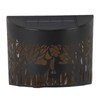 Outdoor Wall Light Solar Powered Wall Mounted Plastic and Iron