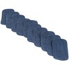 SINGER 00092 Iron-On Denim Patches, 2-Inch x 3-Inch, 10-Count