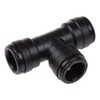 John Guest Speedfit (RWC) Black Acetal 22mm Push Fit Equal