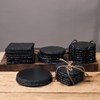 Tcrogsciss Round Slate Cheese Board 24 x 24 cm