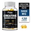 Muscle Building Creatine Monohydrate Capsules 3500mg One-Shot Nutrition for Explosive Strength and Recovery, 3 Count, 120 Tablets / 근육 강화 폭발적인 근력 및 회복을 위한 크레아틴 모노하이드레이트 캡슐 3500mg 원샷 영양, 3개, 120정