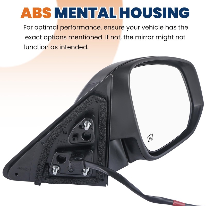 KUIPERAUTO Power Door Mirror Driver Side Compatible with 2014-2019 Toyota