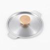 Yoshikawa Aikata 1510253 PD3026 Milk Pan Lid Pot Lid Made