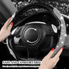 BWBWND 2 PCS Steering Wheel Cover, Segmented Car Wheel Covers