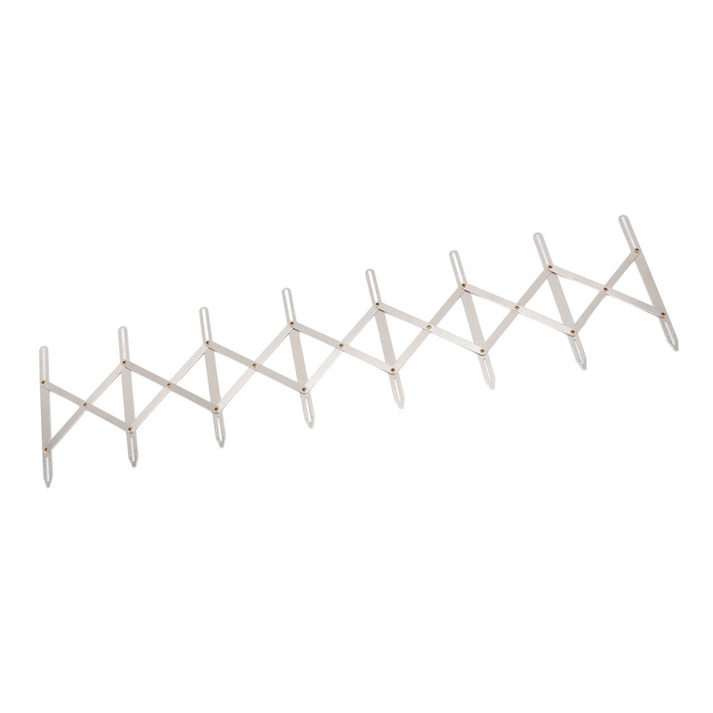 Expanding Sewing Gauge Aluminum 8 Heads Button Guide Equal Space