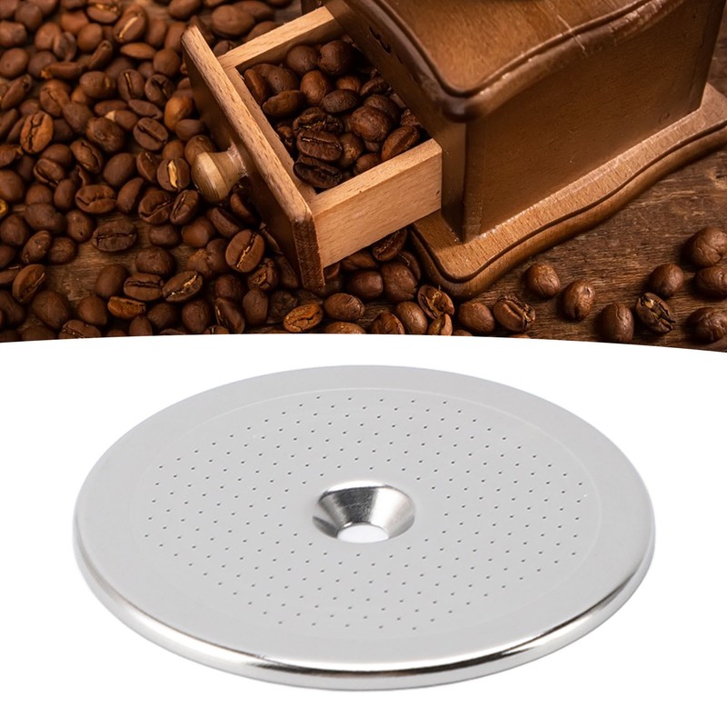 Puck Screen Round Reusable Stainless Steel Coffee Filter Mesh Plate