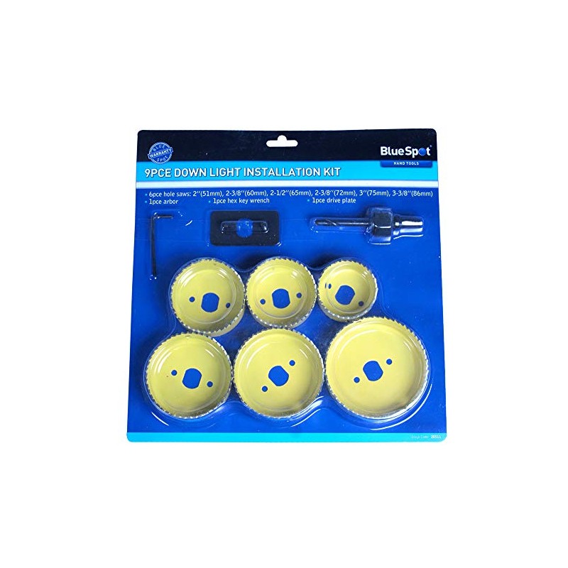 Blue Spot 20511 Downlight Installation Kit (9 Pieces)