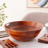 Lipper 3 Piece - Dark Cherry Salad Serving Bowl with