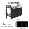 Aisi Bunk Bed Curtains Dorm Room Privacy Canopy Blackout Drapes