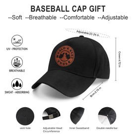 E-Profina Uncle Gifts, World's Best Uncle Hat, Adjustable Embroidered Family Baseball Cap Black