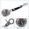 GRIRIW Reliable Keychain Compass with Easy to Read Dial Durable