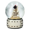 Romantic Skeleton Bride and Groom Snow Globe 13.5 cm -