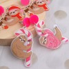 JeanBeau Christmas Cartoon Animals Dangle Drop Earrings for Women Girls