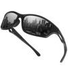 Duduma Polarized Sports Sunglasses for Men Women Running Cycling Fishing