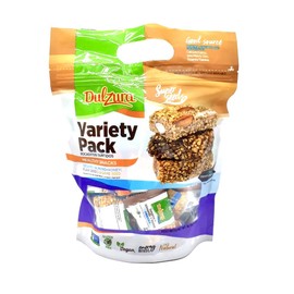 Dulzura Borincana Sesame, Almond and Honey Flax Seed Sesame Seed Non GMO Gluten Free Vegan Healthy Snacks Variety Pack