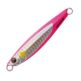 JPS-40 Major Craft Lure, Metal Jig, Jigpara, Short 1.4 oz (40 g), #71 Edge, Pink, Silver