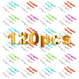 VUNIVERSUM 30 Set of 120 Propeller Rotor Blades Compatible with Nano WLtoys V272 V676 E10 E10C E10W Cheerson CX-10 CX10 CX-10A CX-10C CX-10W CX-10D CX-10WD 30 mm Quadcopter Drone Copter